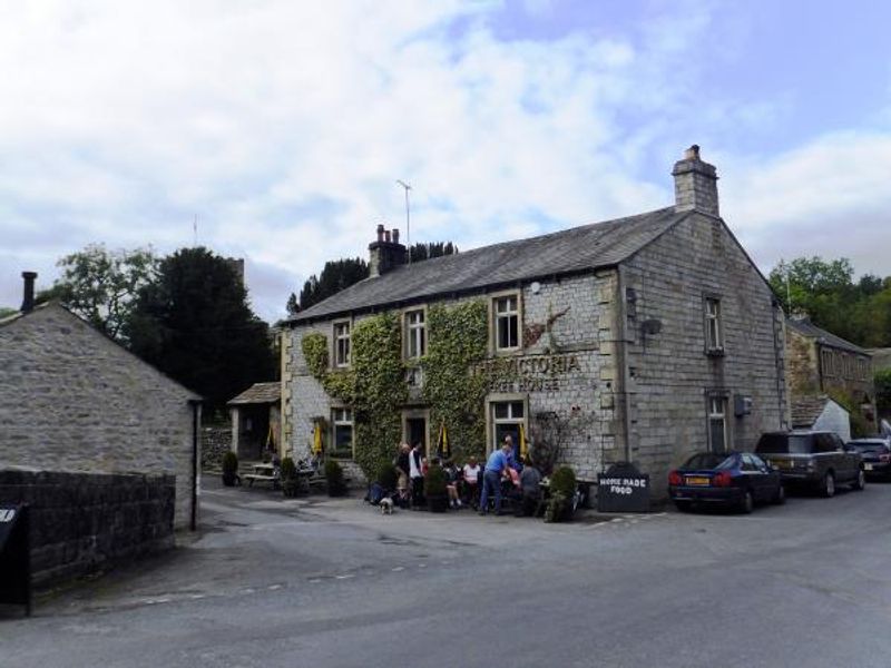 the Victoria, Kirkby Malham. (Pub, External). Published on 26-04-2016