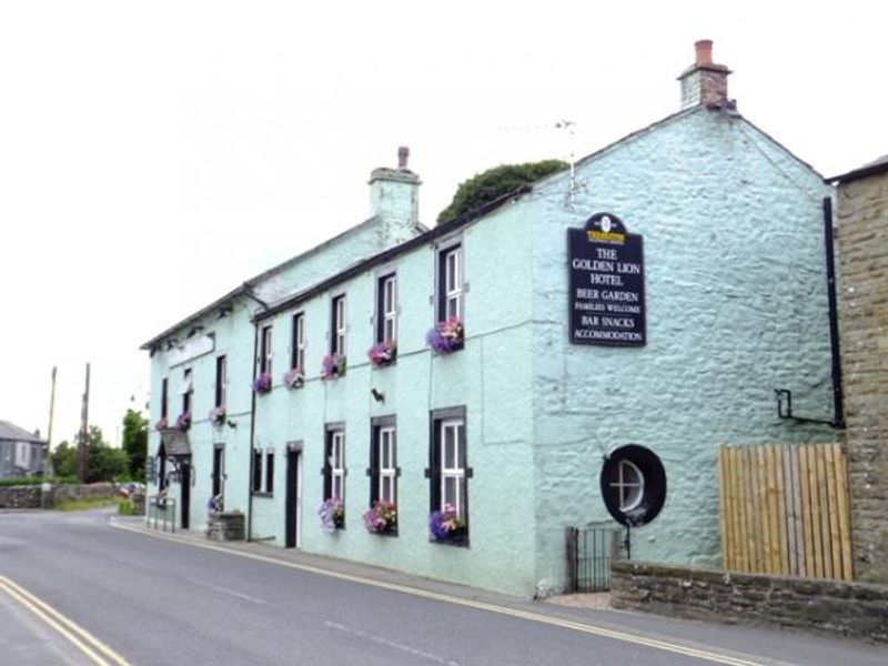 The Golden Lion, Horton-in-Ribblesdale. (Pub, External, Key). Published on 04-08-2014