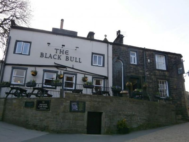 Black Bull, Haworth - April 2015. (Pub, External). Published on 14-04-2015