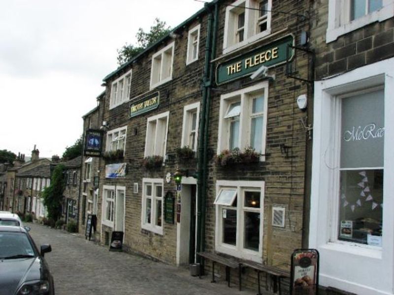 The Fleece Inn, Haworth 2014. (Pub, External). Published on 28-01-2015