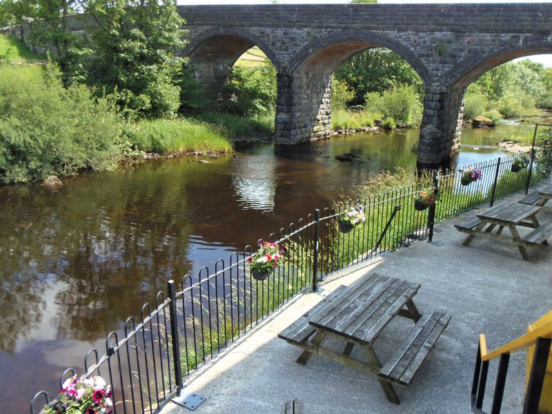 Riverside Terrace July 2023. (Pub, Garden). Published on 11-07-2023