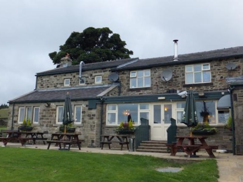 Grouse, Oldfield, Keighley from the garden, 2014. (Pub, External). Published on 28-01-2015