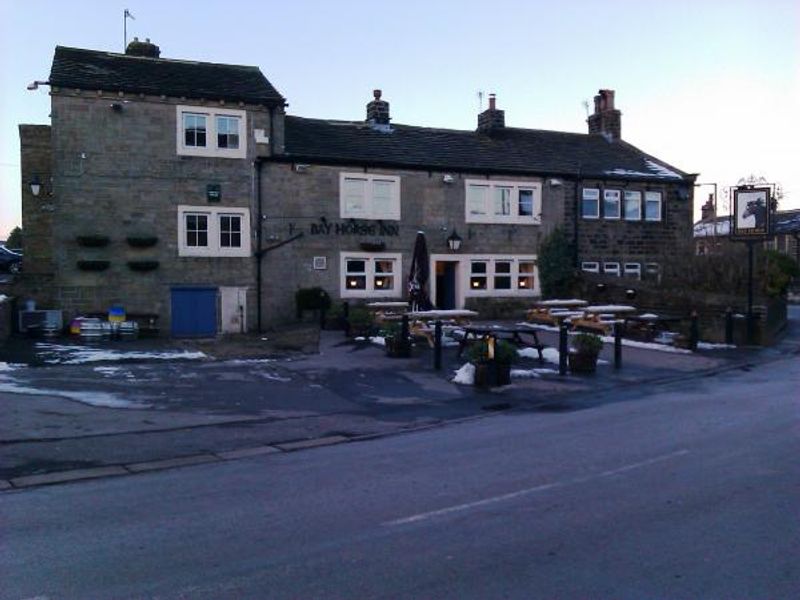 Bay Horse, Oxenhope, February 2015. (Pub, External). Published on 02-02-2015