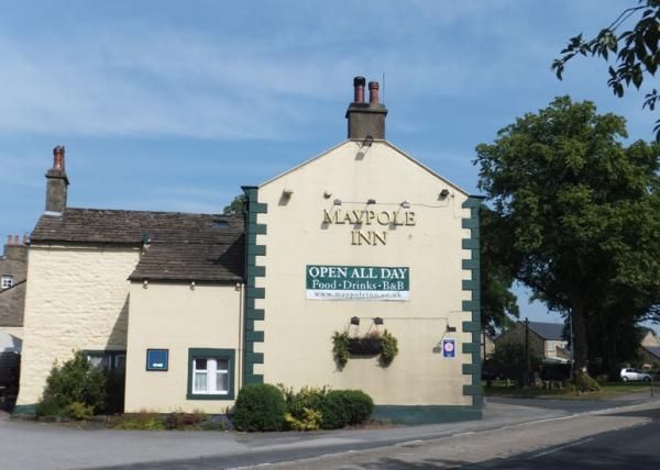Maypole, Long Preston, North Yorkshire, 2009. (Pub, External). Published on 20-01-2015