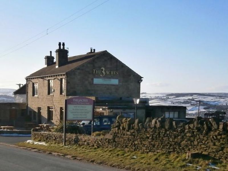 The Three Acres, Lees Moor, Haworth - February 2015. (Pub, External). Published on 02-02-2015