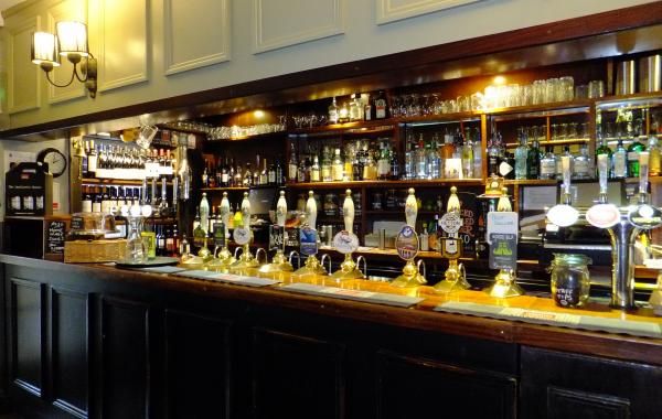 Lister Arms, Malham, the bar. (Pub, Bar). Published on 22-01-2016