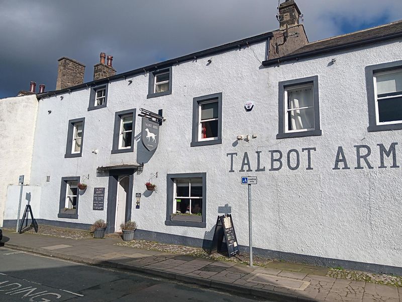 Talbot Arms, Settle February 2024. (Pub, External, Key). Published on 27-02-2024