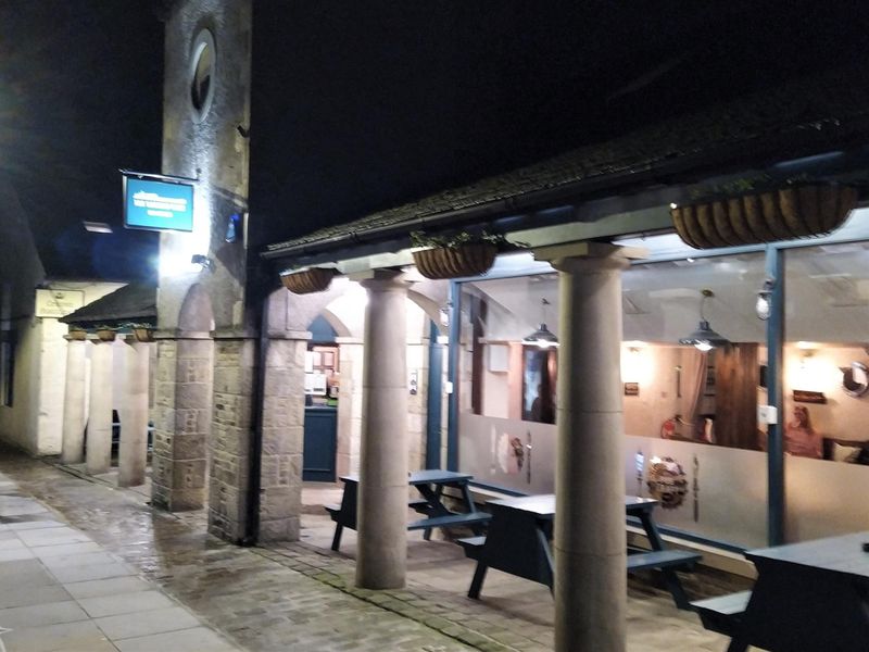 Evening view of pub entrance January 2023 . (Pub, External). Published on 13-01-2023