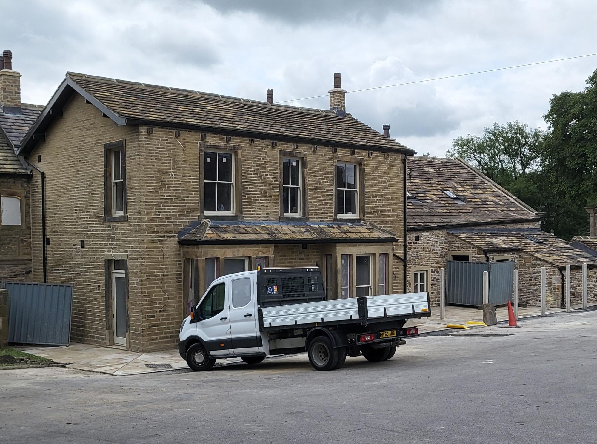 Conversion underway 2025, Otley Road side. (External). Published on 27-07-2025