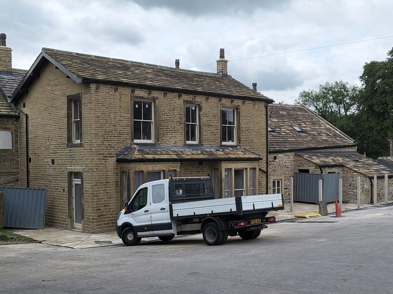 Conversion underway 2025, Otley Road side. (External). Published on 27-07-2025 