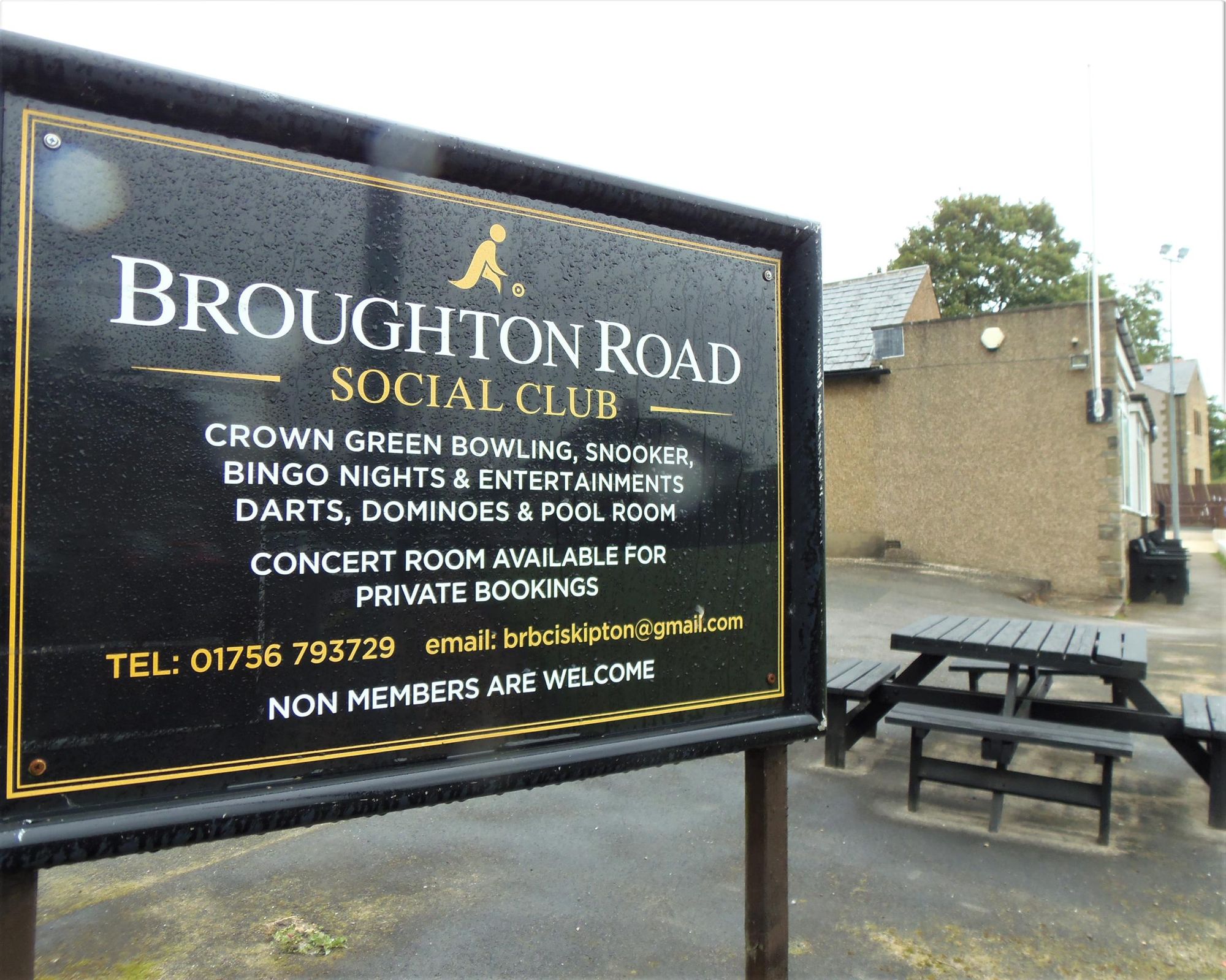 Club sign, 2023. (Pub, Sign). Published on 13-08-2023