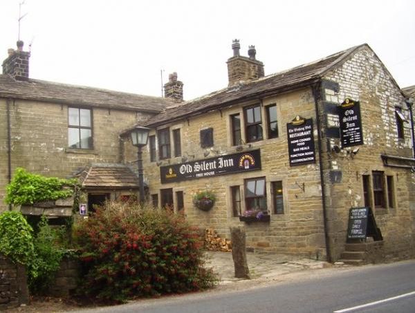 The Old Silent Inn, Stanbury, Haworth. (Pub, External, Key). Published on 28-01-2015