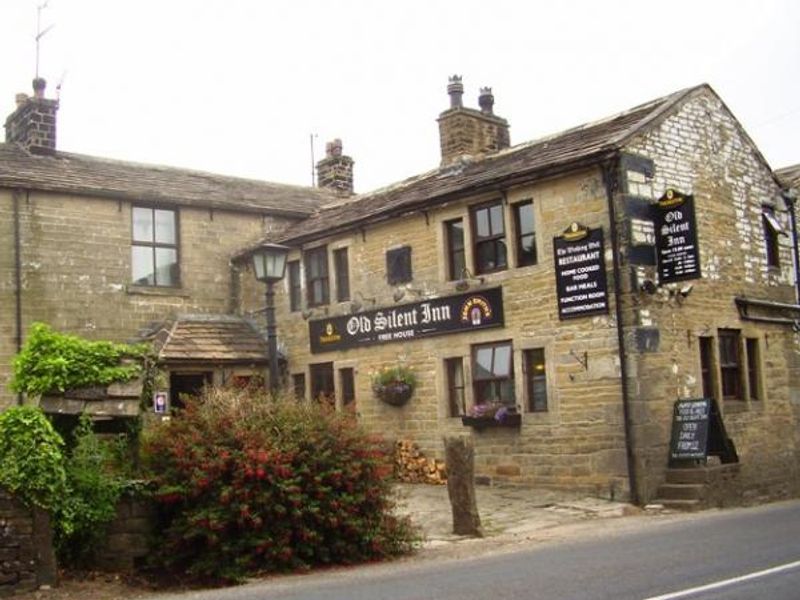 The Old Silent Inn, Stanbury, Haworth. (Pub, External, Key). Published on 28-01-2015 