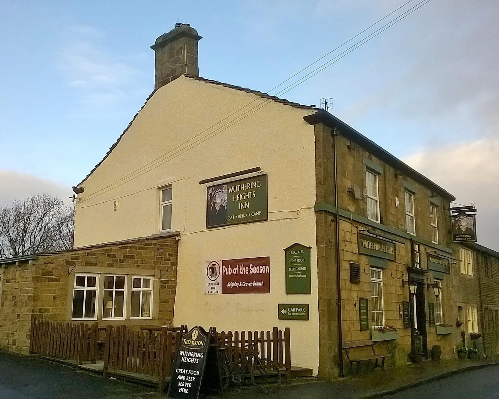 Wuthering Heights, Stanbury, January 2019. (Pub, External). Published on 06-01-2019