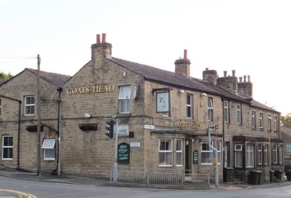 The Goats Head, Steeton lights. (Pub, External, Key). Published on 01-08-2014