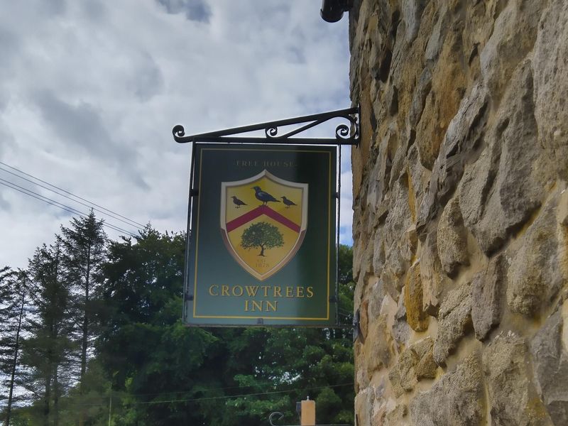 Crowtrees Inn, Pub sign, August 2023. (External, Sign). Published on 26-08-2023