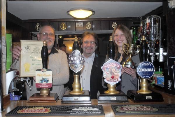 Branch Pub of the Month Jan 2012. (Pub, Publican, Branch, Award). Published on 23-07-2013