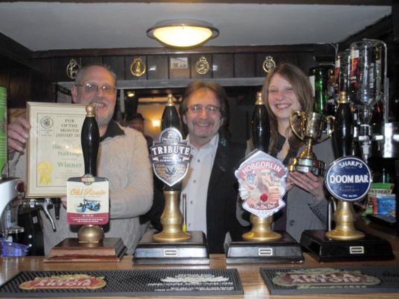 Branch Pub of the Month Jan 2012. (Pub, Publican, Branch, Award). Published on 23-07-2013