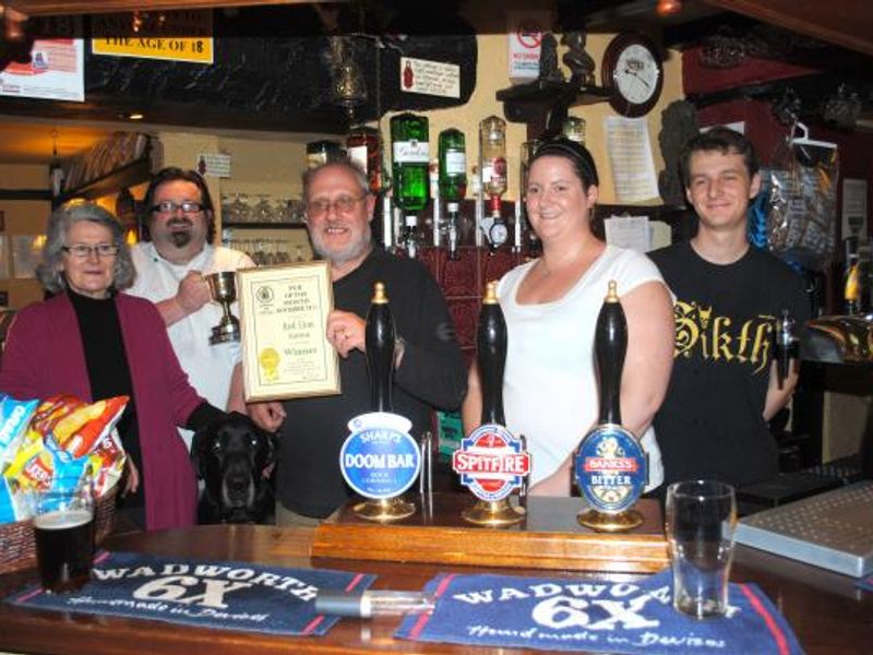 Branch Pub of the Month Nov 2011. (Pub, Publican, Branch, Award). Published on 23-07-2013