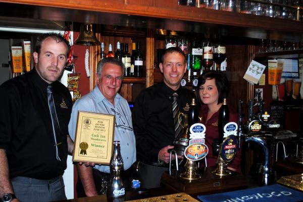 Branch Pub of the Month June 2013. (Pub, Publican, Branch, Award). Published on 23-07-2013