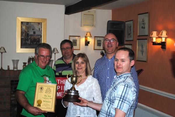 Branch Pub of the Month May 2013. (Pub, Publican, Branch, Award). Published on 23-07-2013