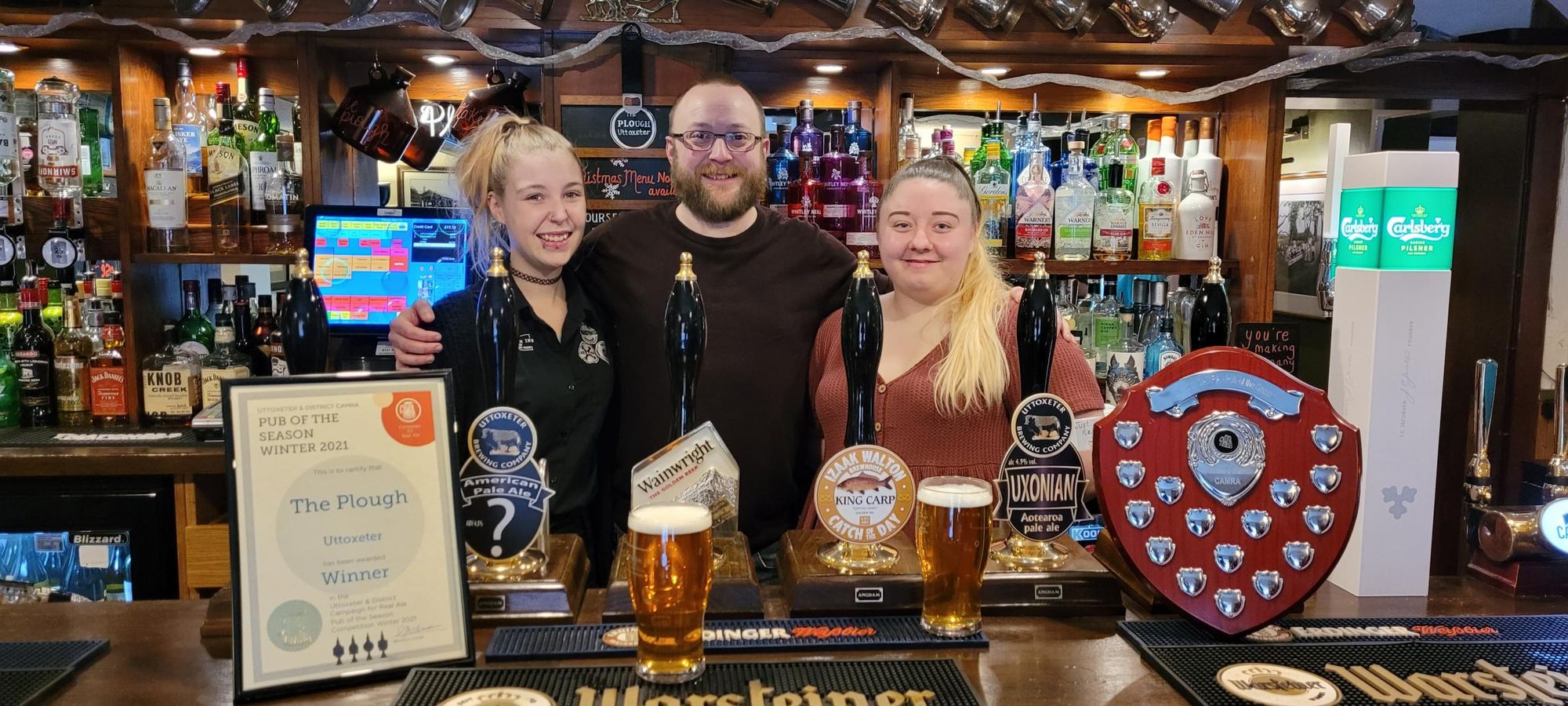 Winter 2022 Award. (Pub, Bar, Publican, Award). Published on 16-04-2022
