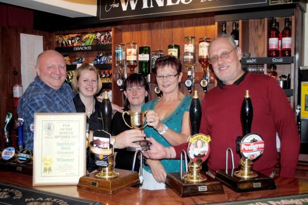 Branch Pub of the Month Sep 2011. (Pub, Publican, Branch, Award). Published on 23-07-2013