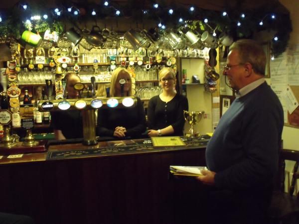 Branch Pub of the Month Oct 2012.© Phil Vickers, licensed to CAM. (Pub, Branch, Award). Published on 23-07-2013