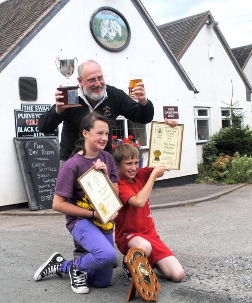 Branch Pub of the Year and Cider Pub of the Year Aug 2011. (Pub, Branch, Award). Published on 23-07-2013