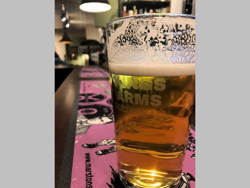 Kings Arms bar in 2017. (Pub, Bar). Published on 01-11-2017 