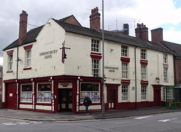 Shrewesbury Arms 2013 © RJ Flood. Creative Commons Licence CC BY. (Pub, External, Key). Published on 28-09-2013