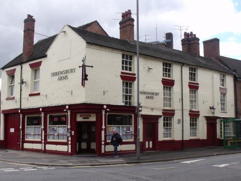 Shrewesbury Arms 2013 © RJ Flood. Creative Commons Licence CC BY. (Pub, External, Key). Published on 28-09-2013