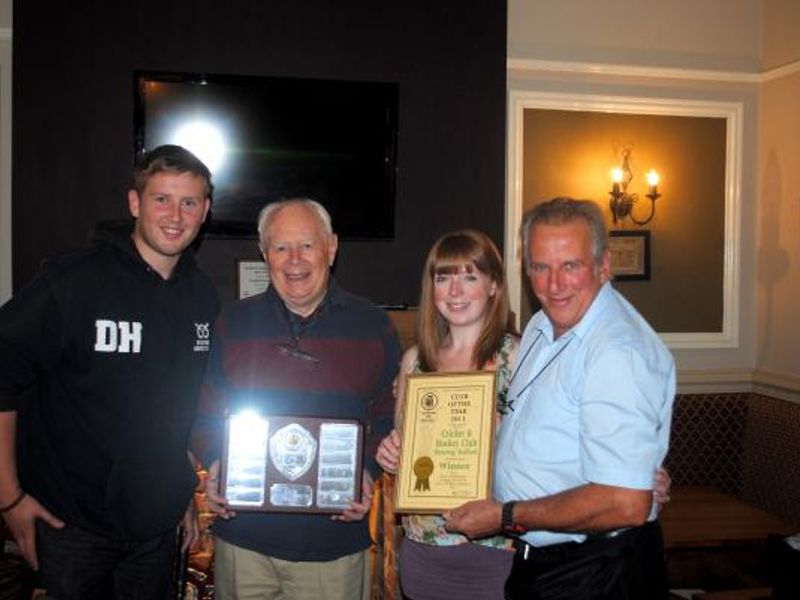 Heart of Staffordshire Branch Club of the Year 2013. (Pub, Branch, Award, Key). Published on 19-08-2013