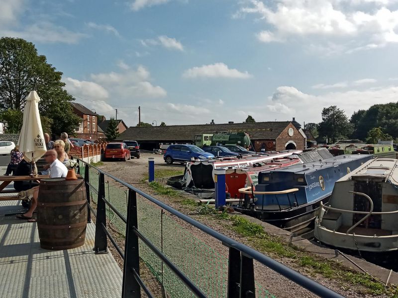 Crown Wharf, view from yard 2021. (Pub, Garden). Published on 30-09-2021