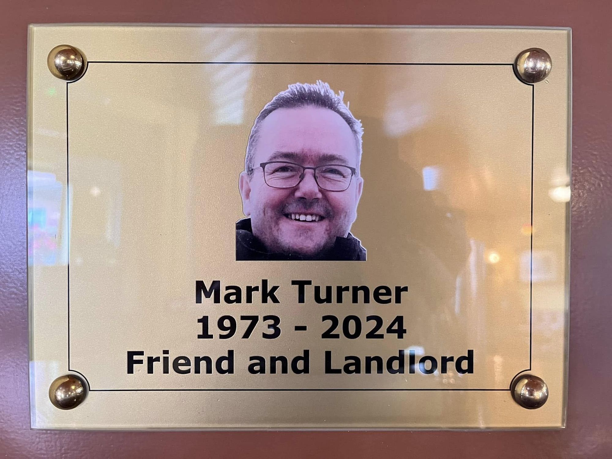 Mr Mark Turner. (Publican). Published on 13-07-2025