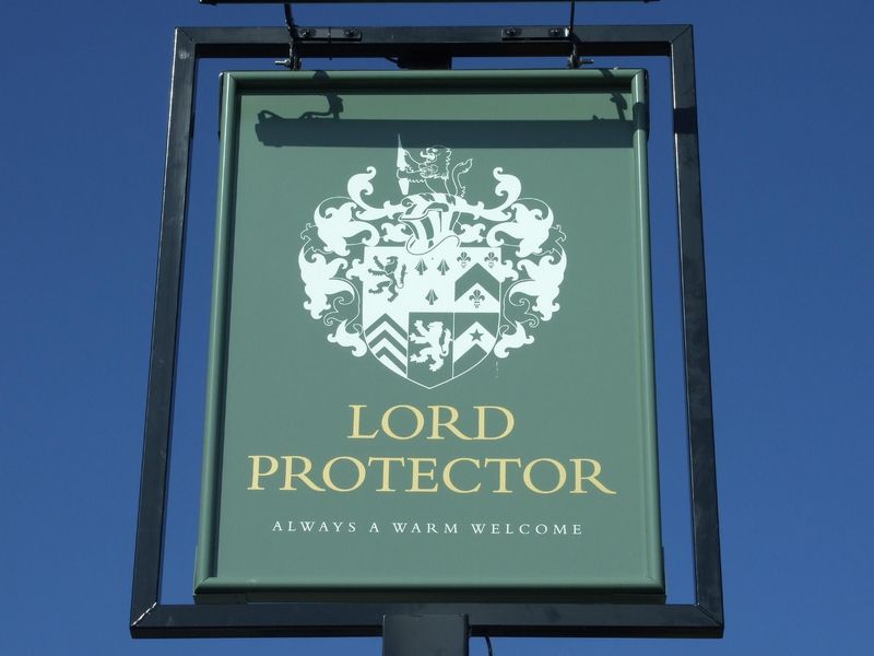 Lord Protector July 2019. (Pub, Sign). Published on 23-07-2019 