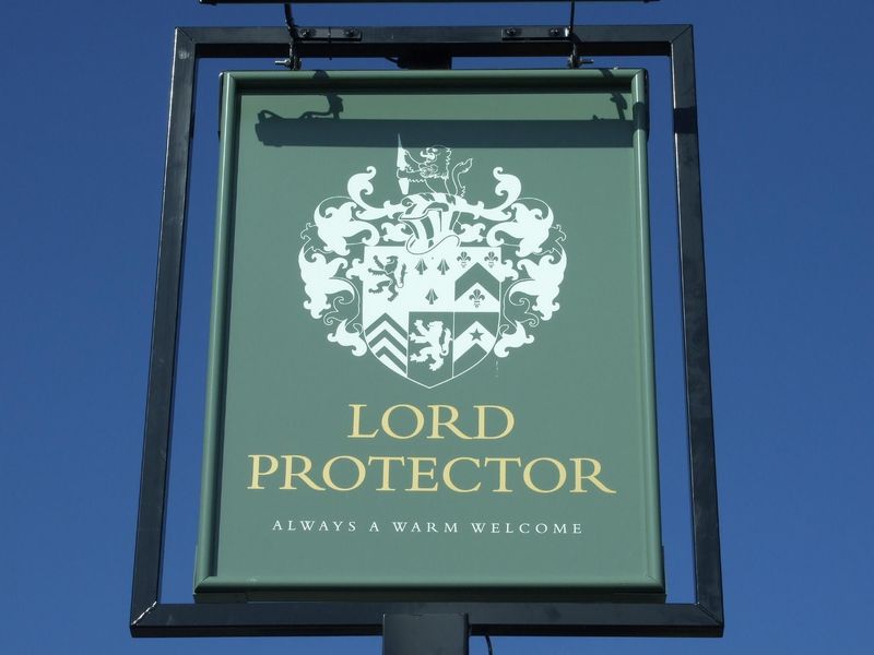 Lord Protector July 2019. (Pub, Sign). Published on 23-07-2019