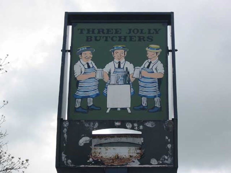 Three Jolly Butchers - Houghton and Wyton. (Pub). Published on 06-11-2011