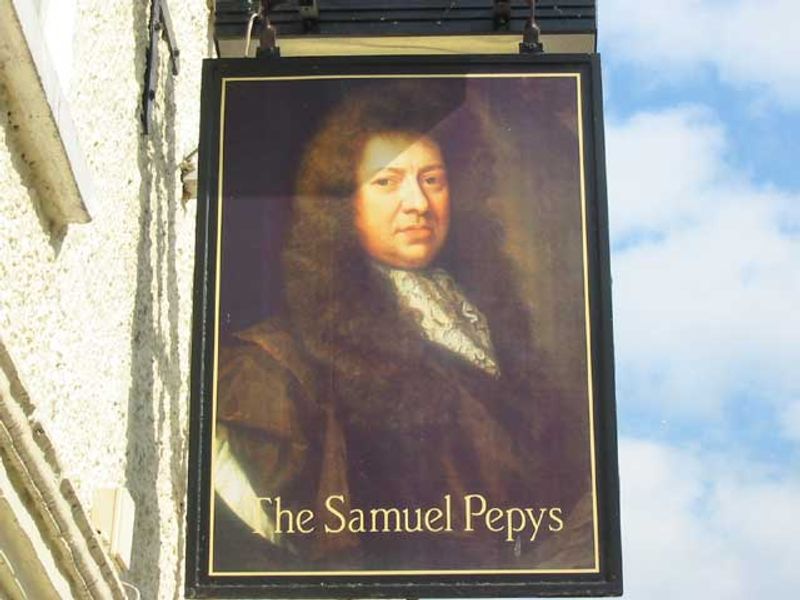 Samuel Pepys - Huntingdon. (Pub). Published on 06-11-2011
