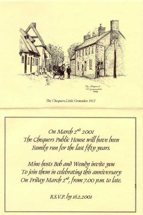 Chequers - Little Gransden. (Pub). Published on 06-11-2011