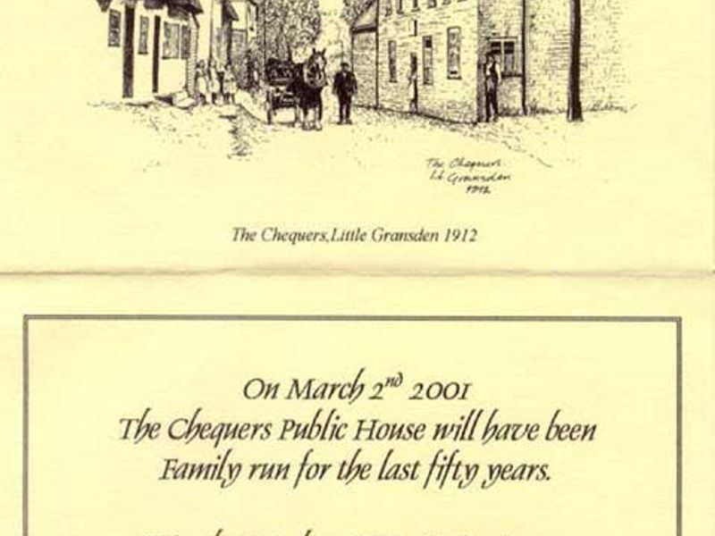 Chequers - Little Gransden. (Pub). Published on 06-11-2011 