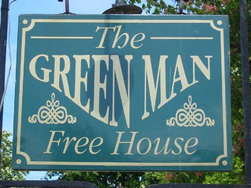 Green Man - Leighton Bromswold. (Pub). Published on 06-11-2011