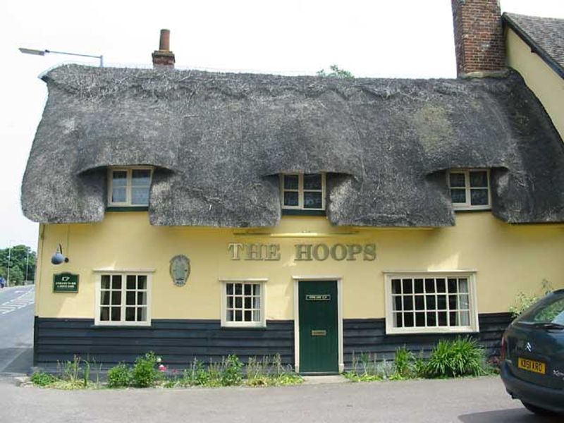 Hoops - Bassingbourn. (Pub). Published on 06-11-2011