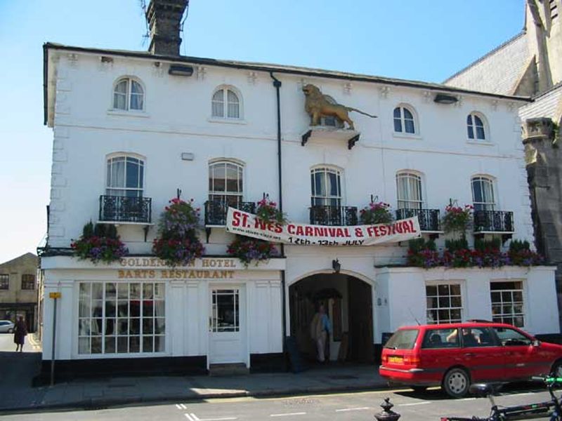 Golden Lion Hotel - St. Ives. (Pub). Published on 06-11-2011 