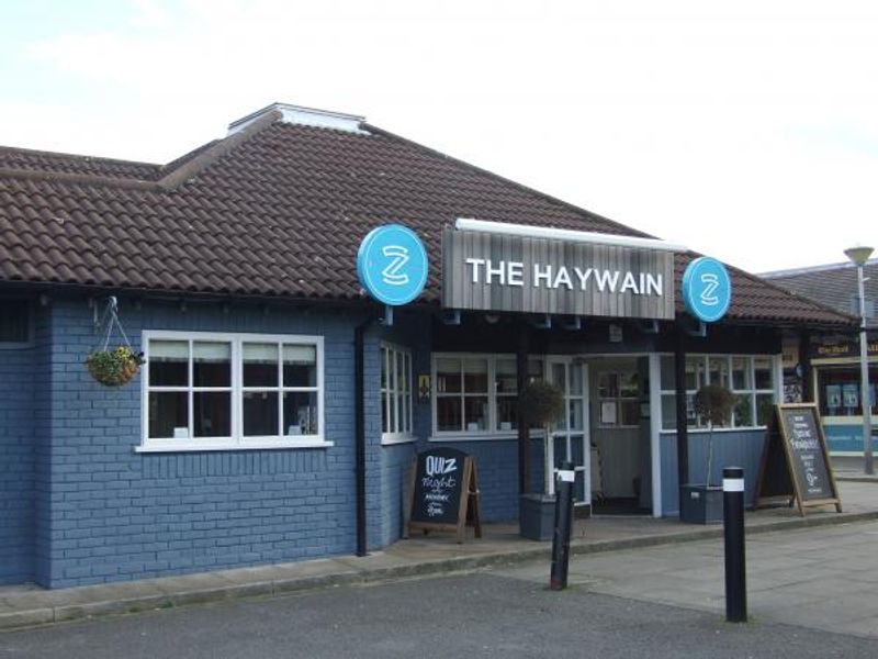 St Ives Haywain - external view 2 April 2016. (Pub, External). Published on 06-04-2016 