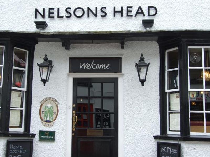 St Ives Nelsons Head - entrance April 2016. (Pub, External). Published on 06-04-2016 