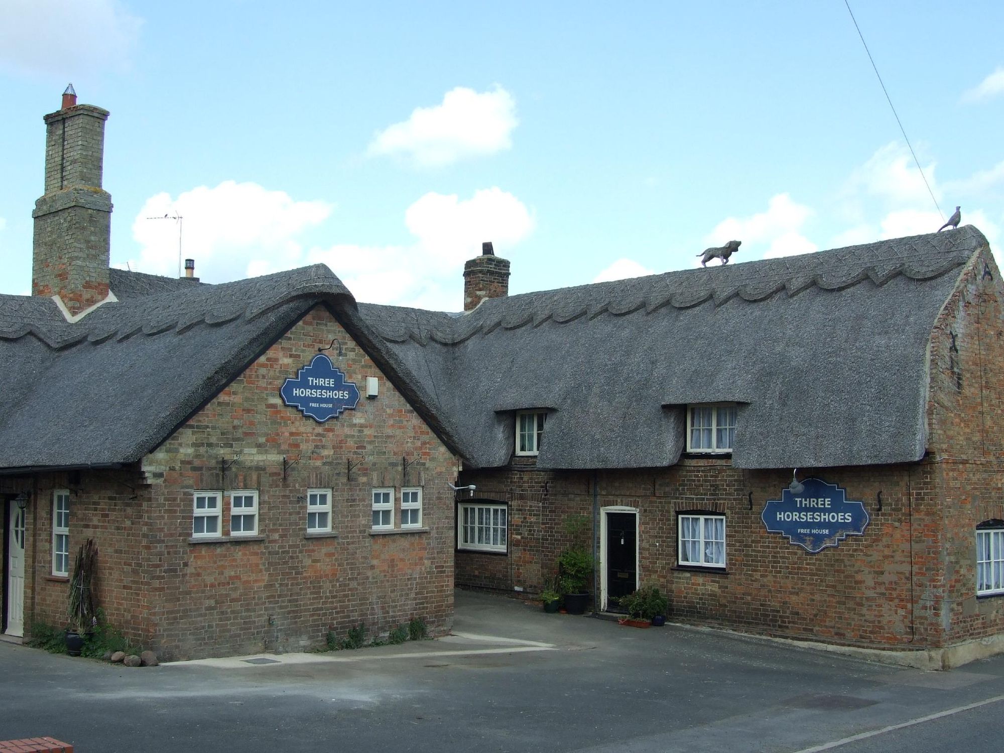 THree Horseshoes July 2019. (Pub, External, Key). Published on 08-07-2019