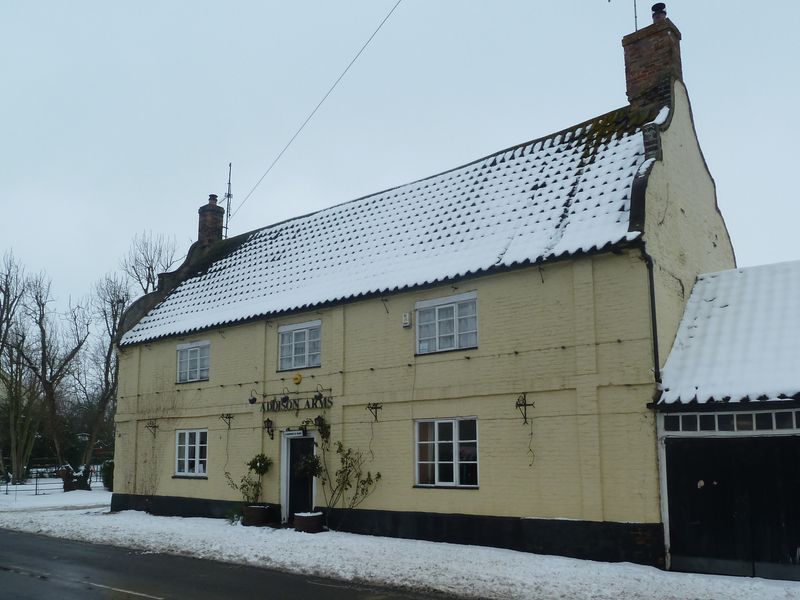 Glatton - Addison Arms. (Pub, External). Published on 13-10-2013 