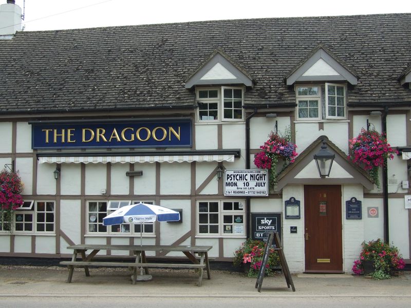 Dragoon - Brampton - July 2017. (Pub, External). Published on 06-07-2017