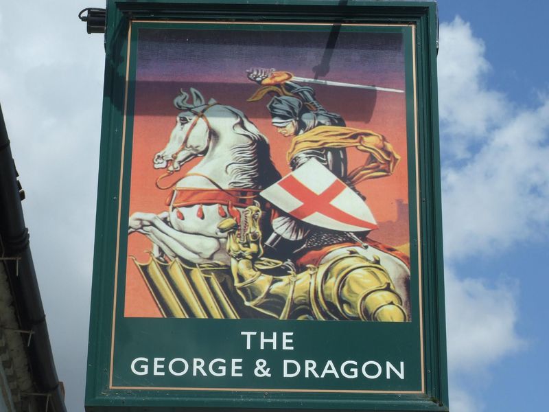 George & Dragon August 2019. (Pub, Sign). Published on 14-08-2019